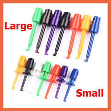 Test Probe Lead Wire Kit Hook Clip Mini Grabber for Multimeter DIY Electrical