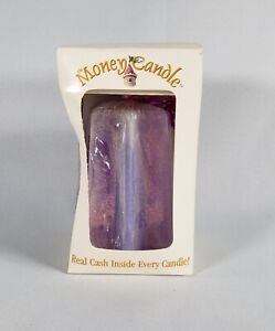 Old Virginia Candle Company Money Candle in Original Box Cash Castle