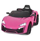 Costway 12V Kids Ride On Car 2.4G RC Electric Vehicle w/ Lights MP3 Openabledoor