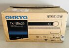 Onkyo TX-NR626 7.2 Channel Home Theater Receiver Remote Manual Box Bundle