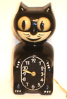 New ListingVintage 1960's Kit Cat Klock Model D3 Black Electric Wall Clock Parts or Repair