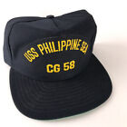 Vintage USS Philippine Sea CG 58 Hat Made USA By New Era
