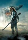 Sebastian Stan Bucky Barnes Captain America The Winter Soldier - 8X10 PRINT