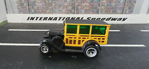 AFX 29' Ford Model A Woody 1:64 Slot Car  w/Specialty Chassis