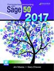 COMPUTERIZED ACCOUNTING WITH SAGE 50 2017: TEXT *Excellent Condition*