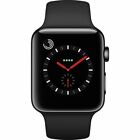 Apple Watch Series 3 38mm 42mm Stainless Steel WiFi + Cellular Good Condition