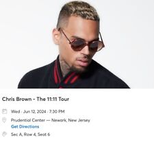 Chris Brown 11:11 Tour - ONE FLOOR SEAT TICKET