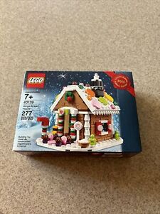 LEGO 40139: Gingerbread House SEALED Winter Village 2015 Christmas Limited Ed.