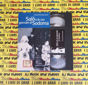 VHS film SALO' O LE 120 DAYS DI SODOMA Pier Paolo pasolini l'unita' (F95)