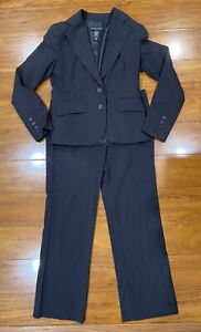 New York & Company Stretch Women's Gary 2PC Pants Suit- Pants Sz 10 Jacket Sz 4