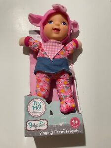 New ListingGoldberger Baby's First Doll Singing Old McDonald - Farm Friends 10.5 Inch - pig