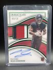 BIJAN ROBINSON 2023 IMMACULATE RPA ROOKIE PATCH EMERALD RC AUTO /18