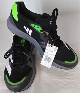 Sale adidas Adizero RC 4 Running Shoes Mens Black & Green 11.5