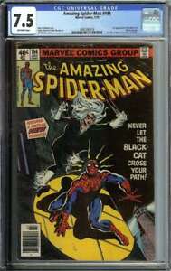 AMAZING SPIDER-MAN #194 CGC 7.5 OW PAGES // 1ST APPEARANCE OF BLACK CAT 1979