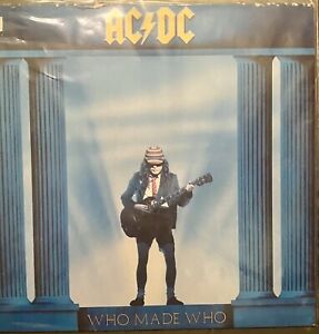 New ListingVINTAGE AC/DC “Who Made Who”Vinyl Record LP 1986, Atlantic 81650-1-E Used