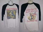 Vintage Iron Maiden Piece Of Mind 2005 Raglan T-shirt Baseball Shirt