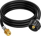 8FT Propane Tank Hose Adapter 1lb-20lb for Weber Q Grill/Coleman Camp Stove B18