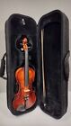 Vintage  Antonius Stradivarius Violin 4/4 Ano 17  Added Electric Feature