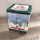 Vintage 1995 Limited Edition Red Man Chewing Tobacco EMPTY Collectors Tin