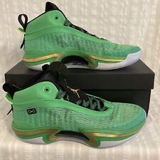 Nike Air Jordan XXXVI 36 Tatum Celtics Shoes CZ2650 300 Green Spark Gold Sz 14