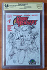 YOUNG AVENGERS #1 CBCS 9.8 SIGNED CHEUNG WIZARD WORLD EXCL. 2005