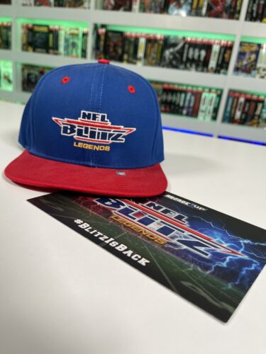 Arcade1UP NFL Blitz Legends Hat with Card Limited To 1000 Made 🏈