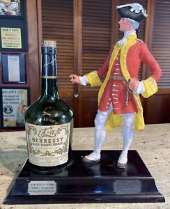 New ListingRARE Hennessy VSOP Whiskey Counter Top Store Display Statue 14” Bottle Is Empty!
