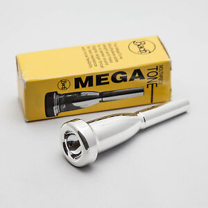 Bach Megatone 3C Silver Trumpet Mouthpiece NEW! Ships Fast!