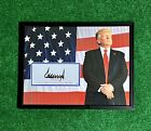 President Donald Trump Signed Book Plate - MAGA - JSA LOA - Custom Matted 12x16