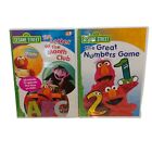 Sesame Street The Great Numbers Game & The Letter of the Month Club 2 DVDs