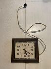 New ListingVintage GE Model 2139 Stewardess Art Deco Electric Wall Clock Working Mint!! MCM
