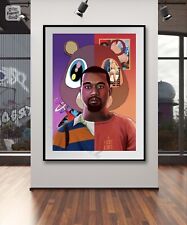 Kanye West art poster canvas wall art home decor