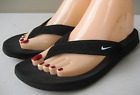 Nike Celso Sandals Womens 8 Black Comfort Thong Flip Flop