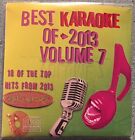 BEST OF KARAOKE - Best Of Karaoke 2013 Volume 7 +graphics Cdg 18 Pop & Country
