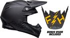 Bell Moto-9S Flex MX Motocross Helmet FastHouse Mojave Black/Grey Large LG