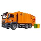 Bruder 1/16 MAN TGS Orange Garbage Truck 03760