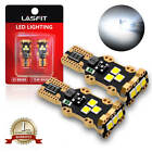 LASFIT LED Reverse Back Up Light Bulb 921 912 W16W T15 906 916 Super White 6000K
