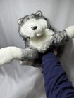Folkmanis Folktails Plush Hand Puppet Gray Timber Wolf Husky Dog Full Body 20