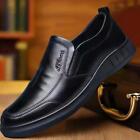 Men's Leather Shoes Comfort Business Dress Formal Shoes Anti Slip Work Loafers