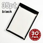30 pack Black Magnetic Trading Sports Card Holders 35pt One-Touch UV Protection