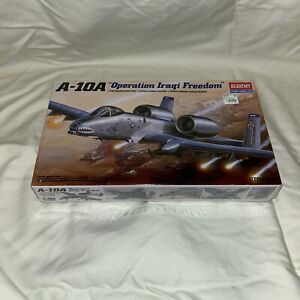 Operation Iraqi Freedom A-10A Acadamy Plane 1/72 Scale Model #12402