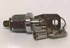 New ListingVintage GASBOY KEYTROL Gas pump tubular lock & key Set Ace Lock Chicago Lock Co