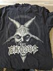 Exodus Band T-shirt Large Distressed