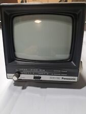 Vintage 1986 Panasonic B/W TV TRG-511T New W/Box Electric Or D Batteries Works