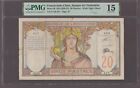 French Indochina 20 Piastre Banknote P-50 ND (1928-31)  PMG 15