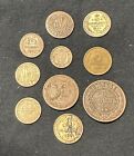 Lot Of 10 Old Russian Coins