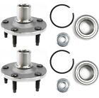 Front & Rear Wheel Bearing Hub Fits 2001-2012 Ford Escape Mazda Tribute Mariner