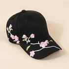 Baseball Cap - Embroidered Flower Hat, Novelty Hat, Baseball Hat, Adjustable
