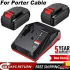 18V Battery / Battery Charger PCXMVC PCMVC for Porter Cable PCC489N PCMVC PC18B