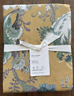New Pottery Barn Dahlia Floral Full/Queen Duvet Cover ~Yellow~